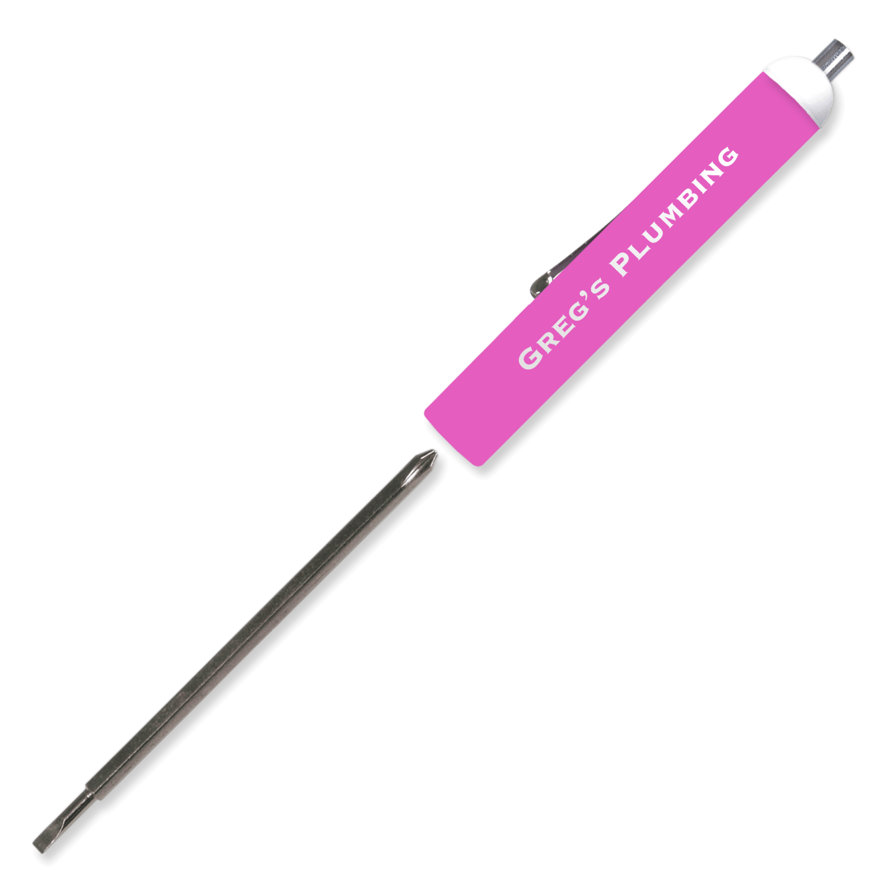 Pink Imprinted